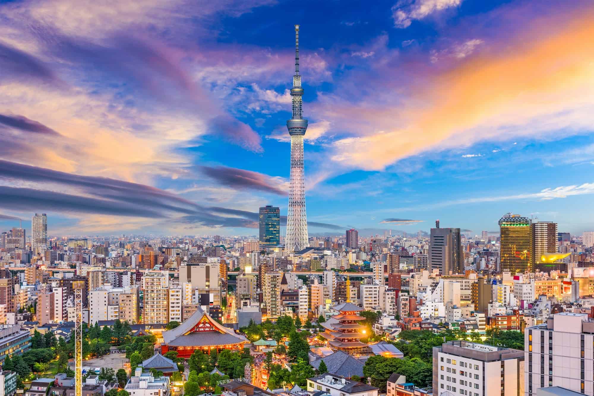 Tokyo, Japan Skyline